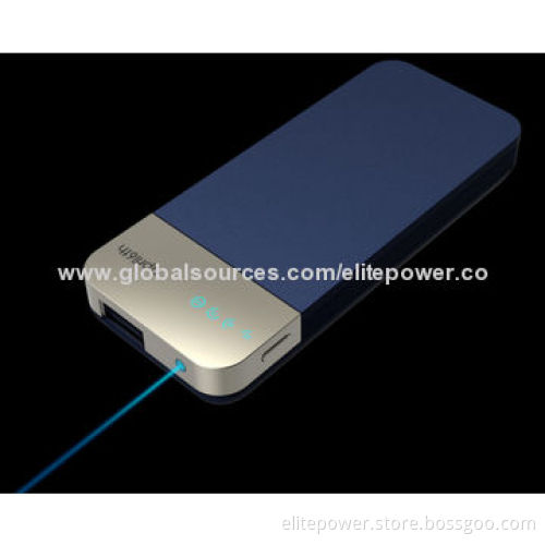 Universal Charger for iPhone 5S, Samsung Galaxy, HTC with Integrate Cable, 3,000mAh Capacity